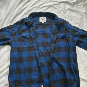 American Eagle Blue Flannel